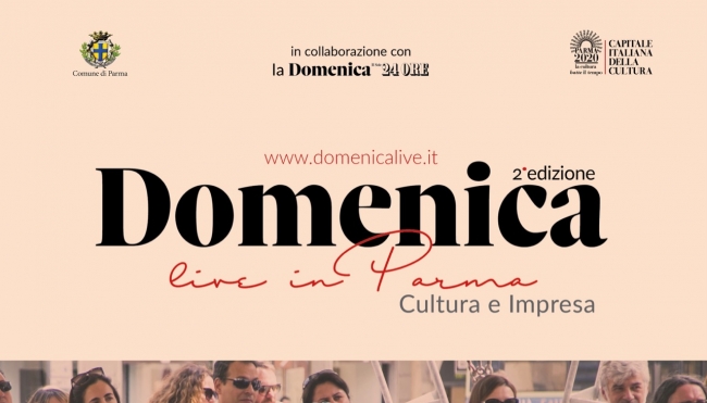 “Domenica – Live in Parma”: una tre giorni di incontri