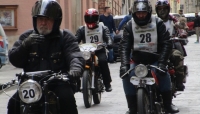 Rievocazione storica del Motogiro d'Italia dal 30 aprile al 6 maggio con tappa a Parma il 2 maggio