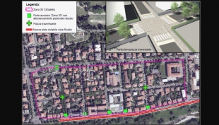 Zone 30 e piste ciclabili nel quartiere Cittadella, al via gli interventi di mobilità sostenibile