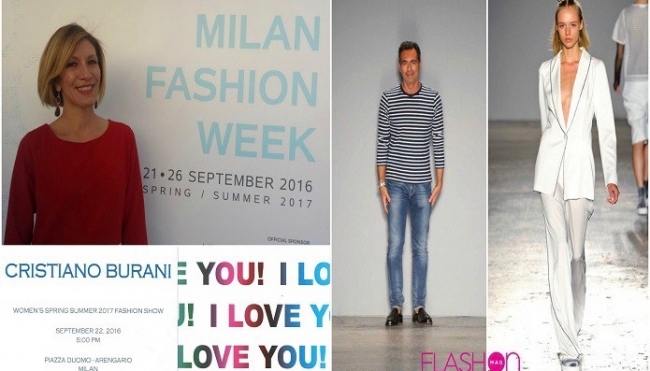 Milano Fashion Week, la nuova collezione Primavera-Estate 2017 di Cristiano Burani