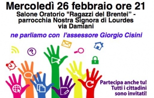 Piacenza - Lavori di riqualificazione in viale Dante, l&#039;assessore Cisini incontra i cittadini