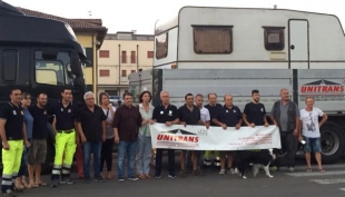Sisma Centro Italia, arriva anche la solidarietà degli autotrasportatori di Modena