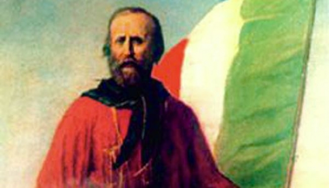 Garibaldi in camicia verde
