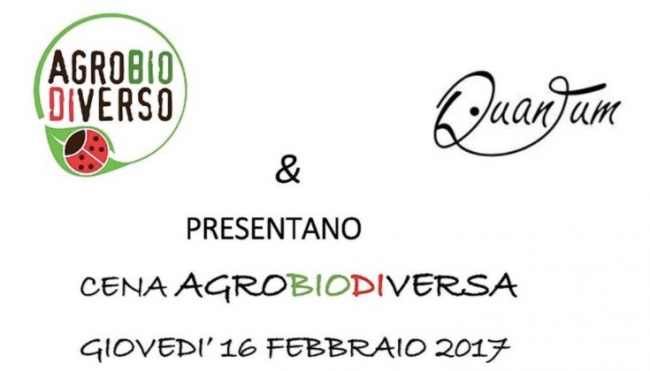 Cena Agrobiodiversa al Quantum di Reggio Emilia