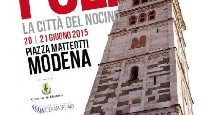 Modena - In centro storico ritorna Nocinopoli: la città del Nocino