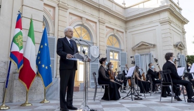 Presidente Sergio Mattarella: 74° anniversario della Festa Nazionale della Repubblica