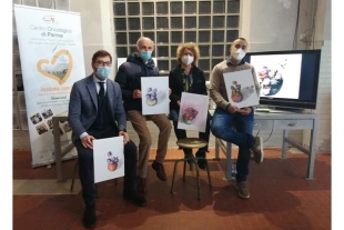 A sostegno del nuovo Centro Oncologico di Parma: gli acquerelli Ikebana di Luca Compiani