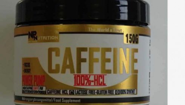 Allerta per &quot;Pura caffeina New Pharma Nutrition&quot;, prodotto altamente tossico.