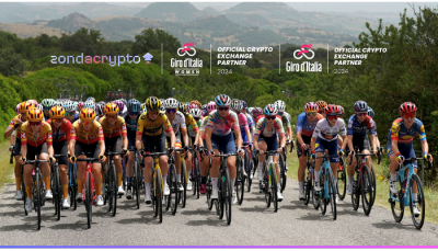Zondacrypto nuovo partner del Giro d&#039;Italia