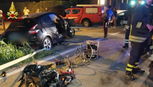 Scontro auto – moto, morto un ragazzo di 25 anni a Luzzara