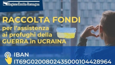 Regione Emilia Romagna: partita la raccolta fondi per l&#039;Ucraina