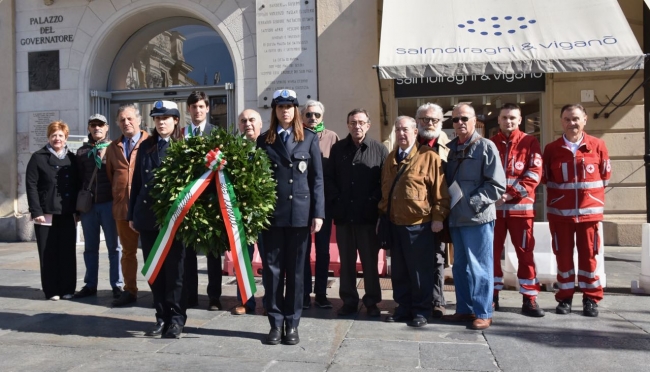 Parma - Avvio alle celebrazioni del 25 aprile, festa della Liberazione
