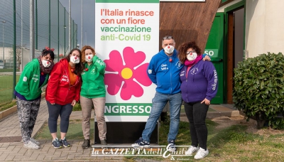 I &quot;Nasi Rossi&quot; a  Moletolo con gli anziani per stemperare l&#039;ansia in attesa del vaccino