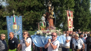 Anche il Comune di Piacenza, con il consigliere Sergio Pecorara, alla processione dell’Assunta di Cremona