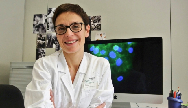 Alessia Ciarrocchi, coordinatrice del Laboratorio di Ricerca Traslazionale dell’Irccs di Reggio Emilia