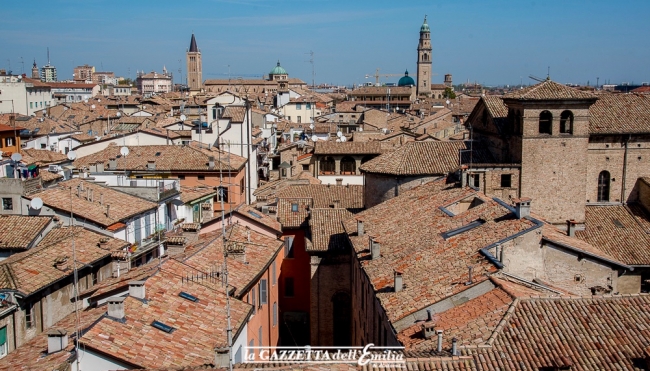 Veduta di Parma dall&#039;alto