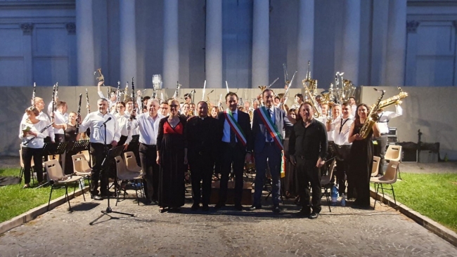 La Banda Giuseppe Verdi di Busseto ai Musei Vaticani e in Piazza della Signoria a Firenze