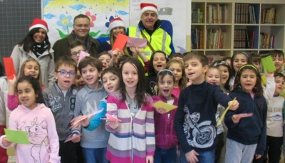 I bambini della scuola elementare di Montecchio Emilia hanno spedito le letterine a Babbo Natale