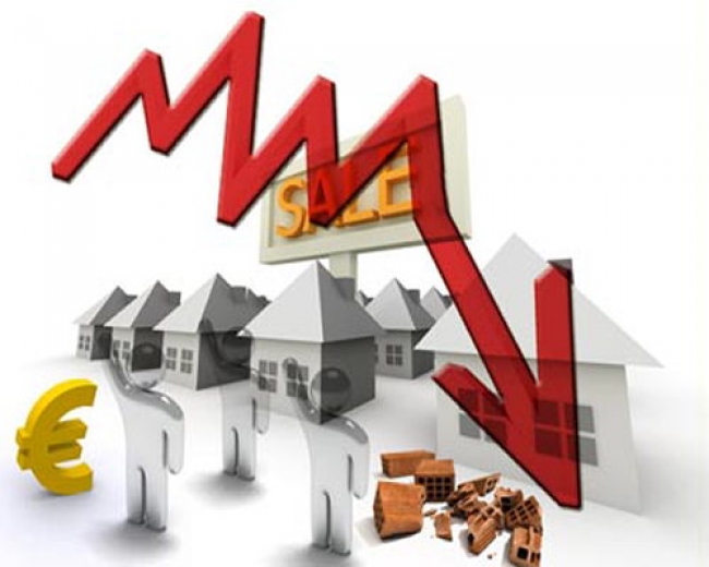 Immobiliare, prezzi in calo del 9,2%