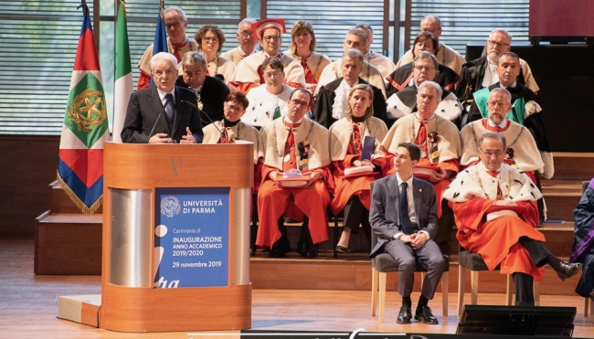 Il Presidente Mattarella alla presentazione del nuovo anno accademico