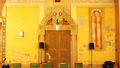 Boretto, partiti i lavori di restauro degli affreschi della Sala Consiliare