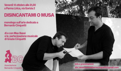 Venerdì a Parma Lirica monologo sull&#039;arte dedicato a Bernardo Cinquetti