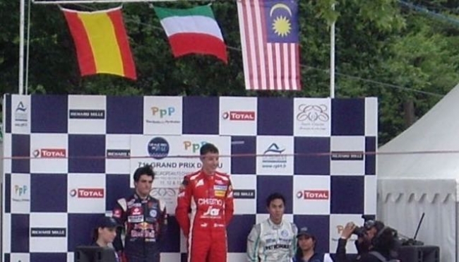 Raffaele Marciello vainqueur du GP de Pau 2012 - by wikimedia