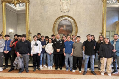 Il palazzo ducale, sede del Comando Provinciale dei Carabinieri, ha aperto le sue porte agli alunni dell’Istituto Tecnico Agrario Statale “Fabio Bocchialini” di Parma