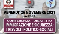 Conferenza-dibattito on line “Immigrazione e Sicurezza: i risvolti politico-sociali”