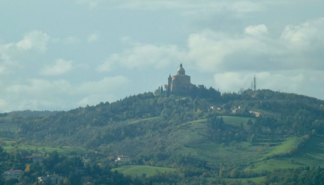 Vista su San Luca da palazzo Regione