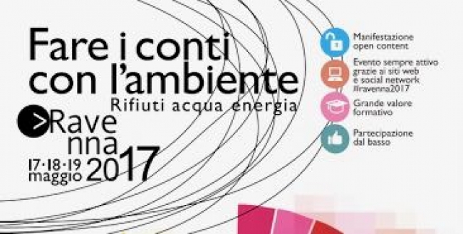 19 maggio - Appuntamento a &quot;Fare i conti con l&#039;ambiente&quot; - Ravenna2017.