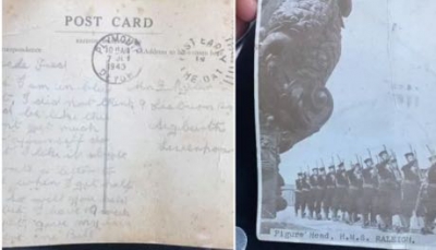 Non solo le poste italiane vanno a rilento. Una cartolina di un eroe della Normandia arriva 78 anni dopo a Liverpool