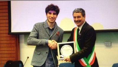 Il Comune di Pavullo ha premiato Andrea Dalmazzini, Campione Italiano &quot;Cross Country Rally&quot;