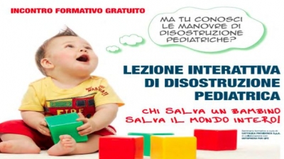Corso gratuito di disostruzione pediatrica a Parma Retail