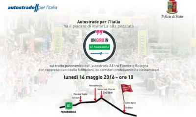 Giro d&#039;Italia: l&#039;A1 tra Firenze e Bologna diventa protagonista di una &quot;tappa speciale&quot; della Corsa Rosa