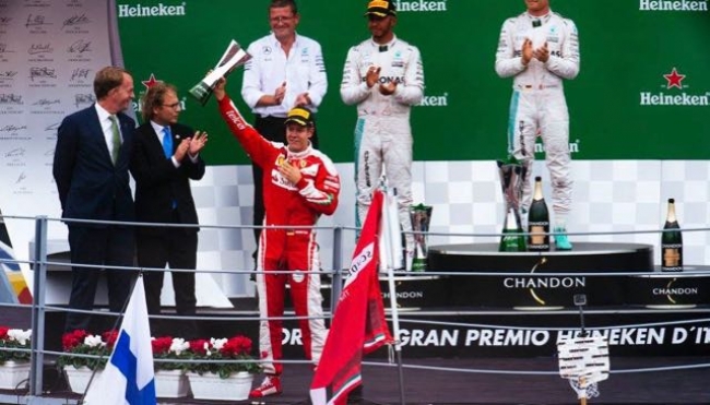 F1, Gp d&#039;Italia: Ferrari sul podio!