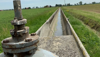 Risparmio idrico in pianura: 15,2 milioni di euro per le nuove “canalette” irrigue