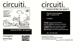 Piacenza - &quot;Circuiti&quot;, sabato 4 termine ultimo per il concorso di idee su Spazio 2
