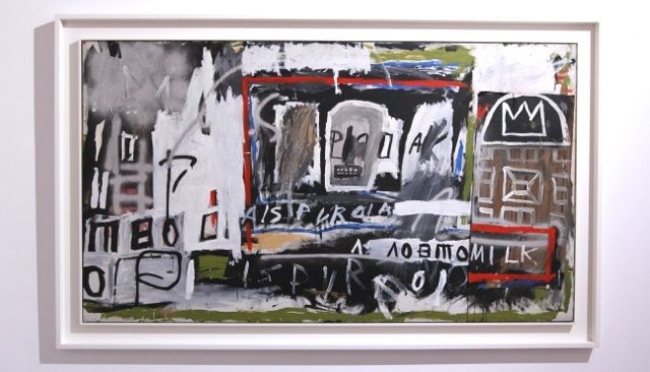 New York, New York opera di Jean -Michel Basquiat