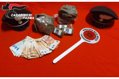 Parma: arrestato un 40enne albanese, aveva più di un chilo di hashish