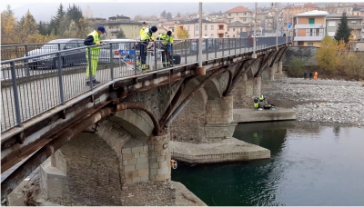 Borgotaro: nessuna criticità sulle fondazioni del ponte San Rocco