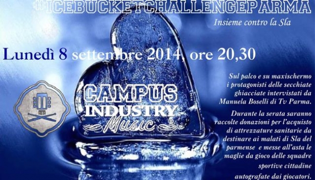 Ice Bucket Challenge, doccia gelata per i campioni di Parma