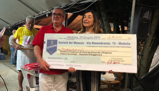 Chirurgia della Tiroide: raccolti 4.700 euro alla cena solidale di Menecò