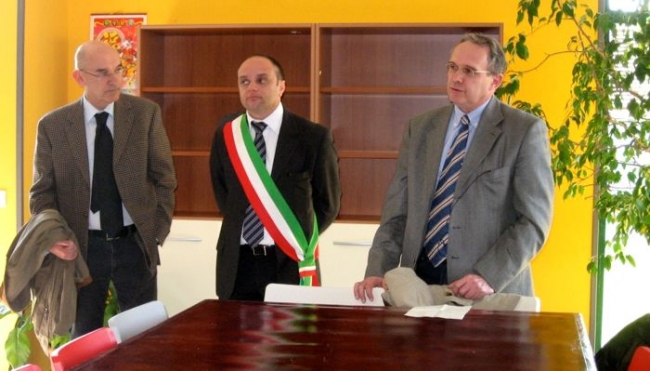  da sinistra: Fabi, Rizzoli, Pellegrini