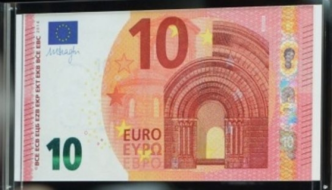In circolazione la nuova banconota da 10 euro