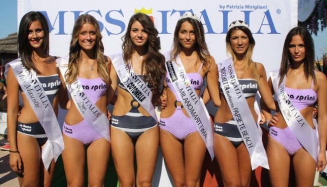 Miss Italia al Papeete Beach di Milano Marittima