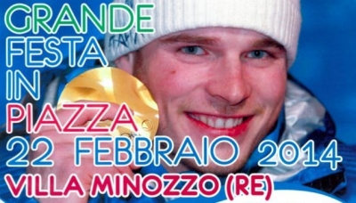 Villa Minozzo, grande festa per la gara olimpica di Razzoli