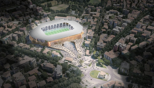 Il progetto del Parma Calcio: uno stadio per Parma, ispirato da Parma
