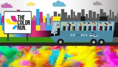COLOR RUN di Rimini, 6 agosto – Arrivaci in bus sharing con GoGoBus
