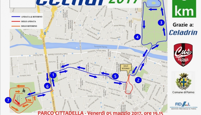 Parma - Modifiche alla viabilità per la Cetilar Run 2017